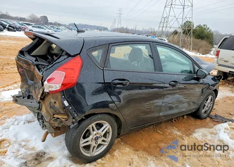 2017 Ford Fiesta Se z USA, uszkodzony, nr VIN 3FADP4EJ5HM134457